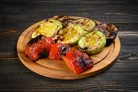 Овощи на мангале