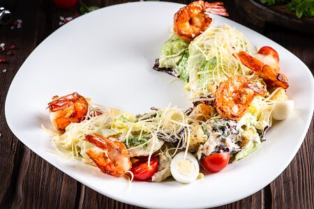 Цезарь с креветками