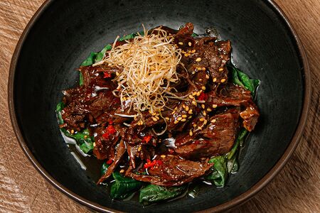 Рваное говяжье сердце