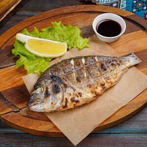 Дорадо на гриле