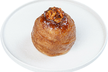 Яблоко печеное с орехами