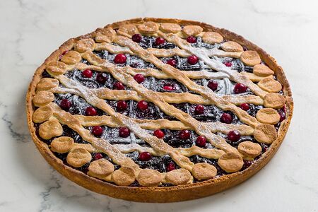 Пирог Клюква в шоколаде