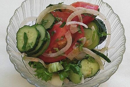 Салат из свежих овощей