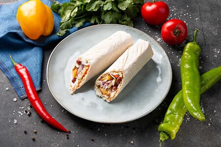 Шаурма вегетарианская