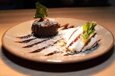 Шоколадный флан