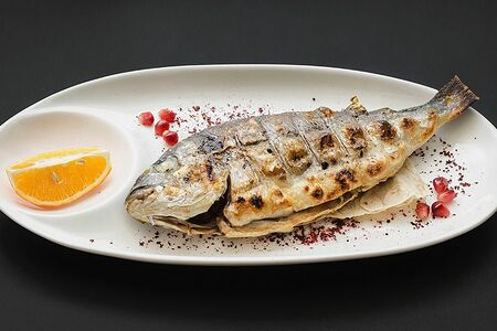 Дорадо на мангале