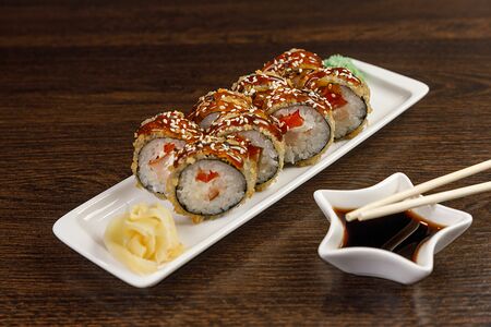 Горячий ролл Чикен темпура