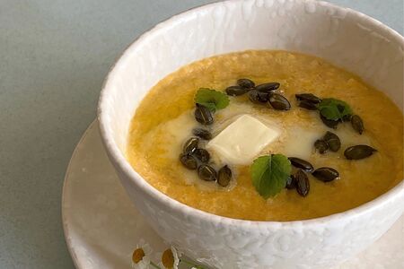 Пшённая каша с тыквой