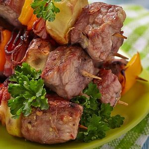 Шашлык из cвинoй вырезки