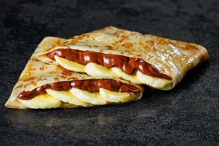 Блин Банан и Нутелла