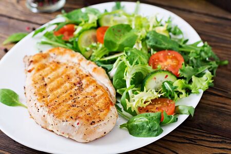 Стейк из куриной грудки