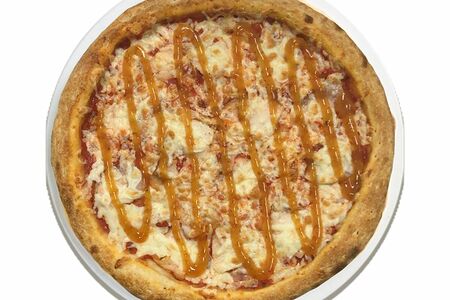 С куриным рулетом и кисло-сладким соусом