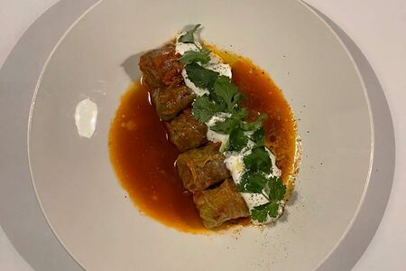 Голубцы с телятиной и домашней сметаной