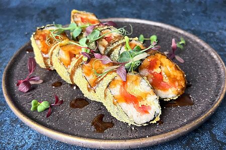 Ролл Горячая штучка (веган, без глютена, без сахара / vegan, gluten-free, sugar-free)