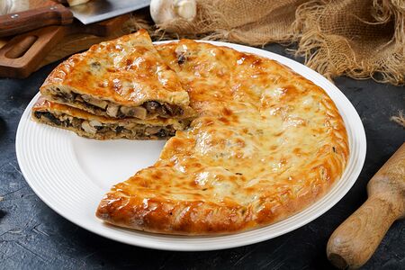 Чуду жюльен с курицей и грибами