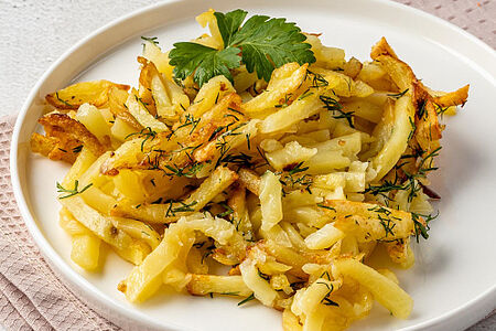 Картофель жареный