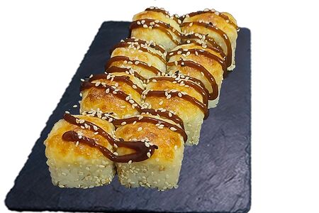 Запеченный ролл с мидиями