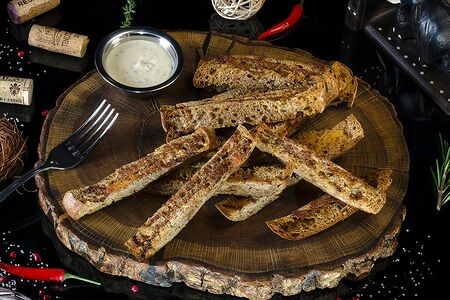 Чесночные гренки