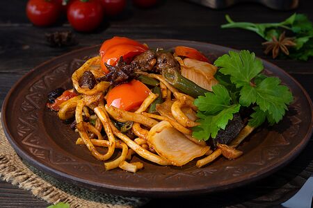 Лагман жареный