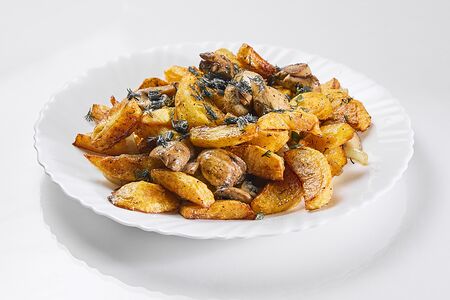 Жаркое с грибами