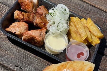 Шашлык из курицы