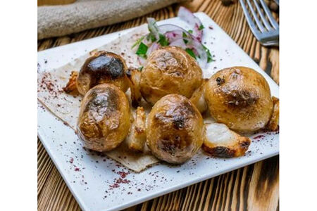 Шампиньоны на углях