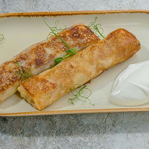 Блинчики с мясом