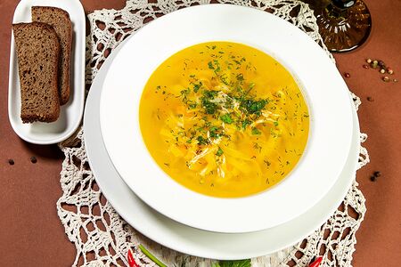 Суп-лапша с курицей