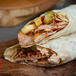 Куриный шашлык в лаваше