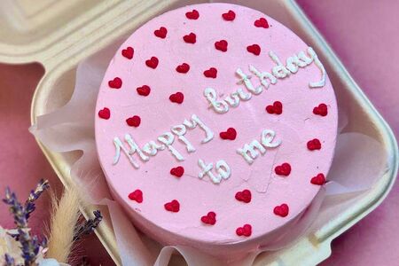 Бенто торт Happy birthday to me