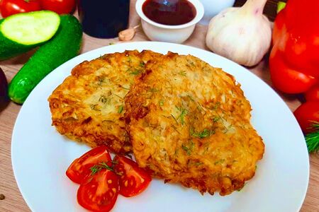 Оладья кабачковая