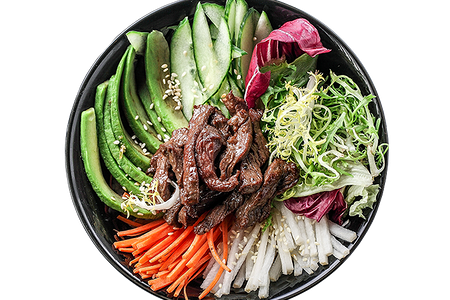 Поке с говядиной