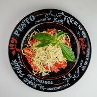 Спагетти с помидорами черри и ароматным маслом