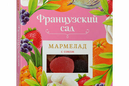 Мармелад желейный с натуральным соком Французский сад Азовская КФ 300г