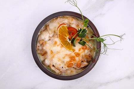 Жюльен с курицей