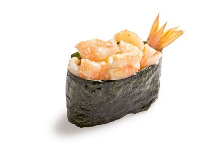 Гункан с креветкой