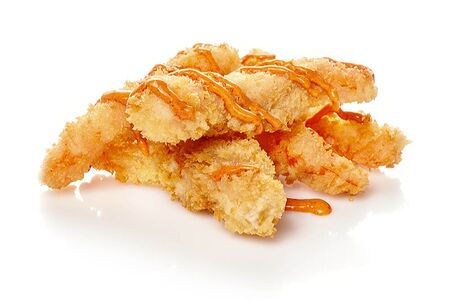 Креветки темпура