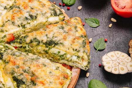 Пицца Crazy шпинат