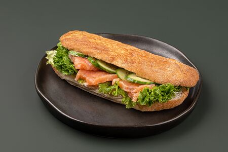 Панини с сёмгой