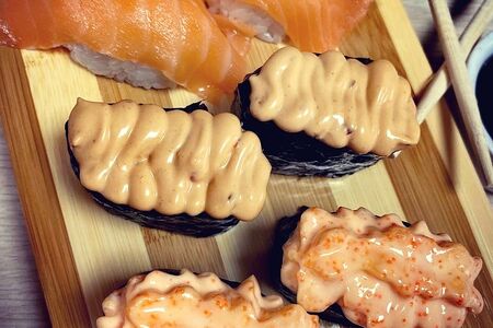 Сет Суши сет с лососем