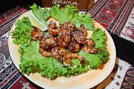 Пивные креветки жареные