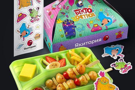 Бенто с креветками