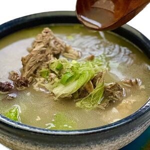 Суп со свиными рёбрышками и пекинской капустой №101