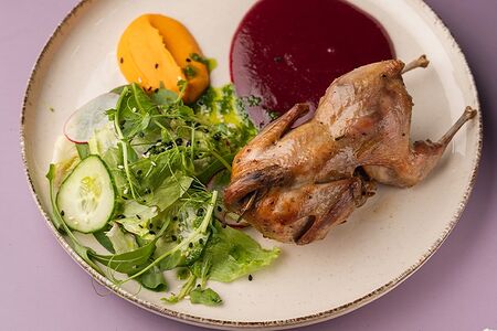 Запечённая перепёлка