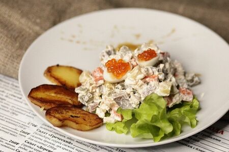 Салат Дом кукушки