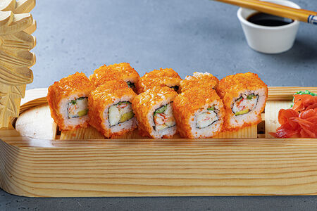 Калифорния с камчатским крабом