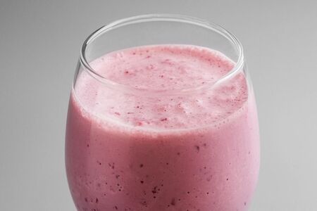 Вишнёвый молочный коктейль