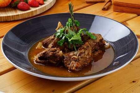 Чилиндрон из баранины по-кубински