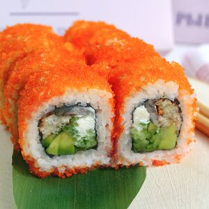 Калифорния с угрем