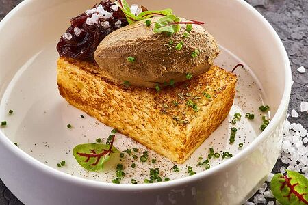 Паштет с бриошью